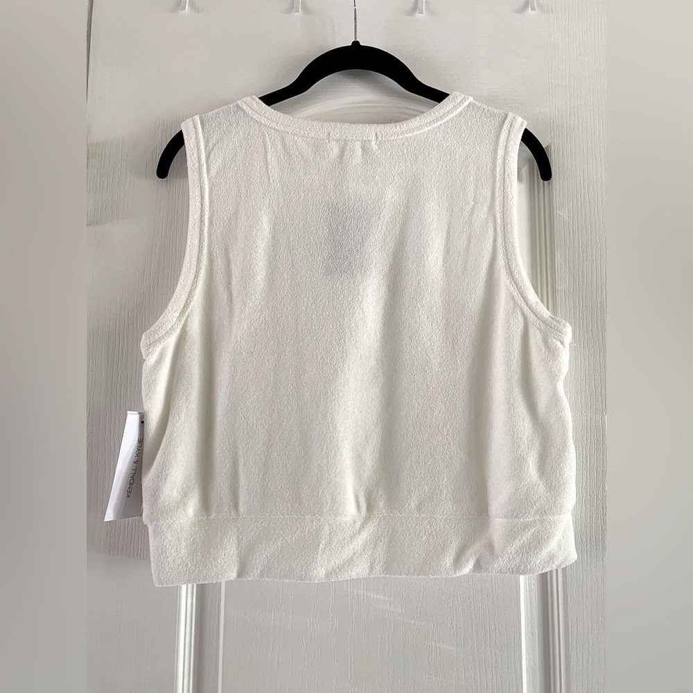 kendall + kylie white terrycloth 3-piece set ♡ nwt - Picture 5 of 9